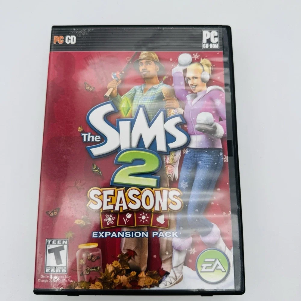 The Sims 2 PC Game & Expansion Lot of 9 CIB Seasons Freetime Teen Style Glamour